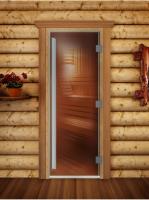 Дверь DoorWood Престиж Бронза (Ольха с магнитным уплотнителем) 0.8*2.0