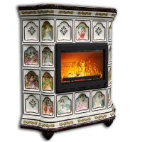 КимрПечь Истра угловой Усадьба (комплектация: Облицовка для топок Ладья-600, Antek)