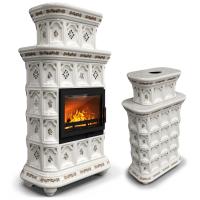 КимрПечь Истра центральный двухъярусный Прованс (комплектация: Ладья-700)