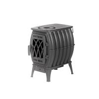 Печь-камин ПроМеталл Бахта черная