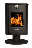 Печь-камин НМК стальная "Сибирь" 10 кВт