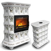 КимрПечь Истра центральный Птицы (комплектация: Облицовка для топок Ладья-700, Erik-700)