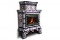 Камин КимрПечь Кострома угловой двухъярусный Март