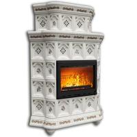 КимрПечь Истра угловой двухъярусный Прованс (комплектация: Астов-МЛ700)