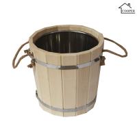 Запарник 15л Cooper с нержавеющей вставкой без крышки ольха ЗДН-15