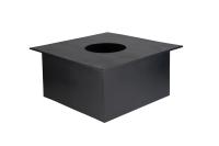 ТЕСТ КПД ЧЕРНЫЙ Потолочно проходной узел 500х500 ф260 под сэндвич