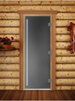 Дверь DoorWood Престиж Графит матовый (Ольха с магнитным уплотнителем) 0.8*2.0