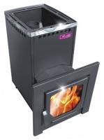 Печь для бани Варвара Паленица укороченная топка стекло