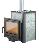 Печь ВЕЗУВИЙ Легенда 22 Панорама "М" талькохлорит