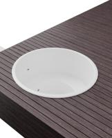 Купель BONDARSPA встраиваемая в террасу. Полное погружение.