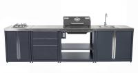 Кухня HELIOS SMART без навесных шкафов №6 (4 модуля) (HS-MK-06-4)