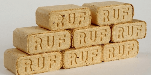 Брикеты RUF пыль береза