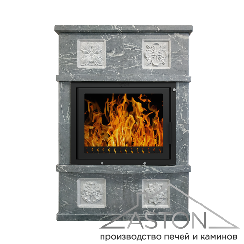 Камин АСТОН (ASTON)  700 «ПИЛЛАУ» Н-1276 Талькохлорит