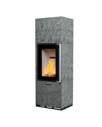 Печь-камин АСТОВ ASTOV КИВИ ПК 5070 7К Пироксенит Антик