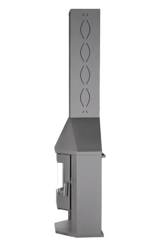 Камин Экокамин Мюнхен пристенный ГИГАНТ графит PKN195