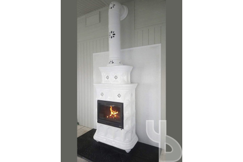 Камин КимрПечь Истра пристенный двухъярусный Голландия