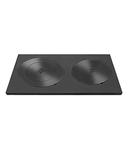 Плита чугунная Везувий двухконфорочная 4В 710*410