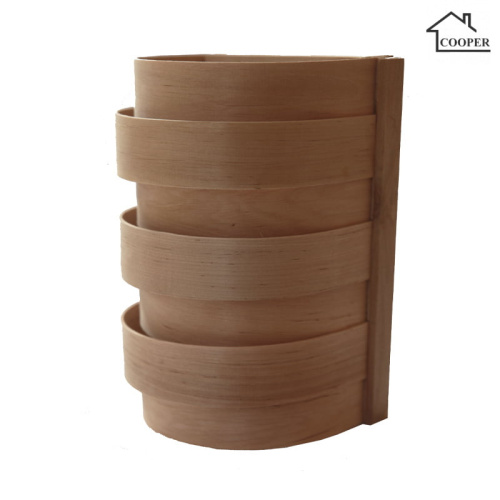 Абажур Бондарь (Cooper) прямой закругленный ольха АПЗ-1