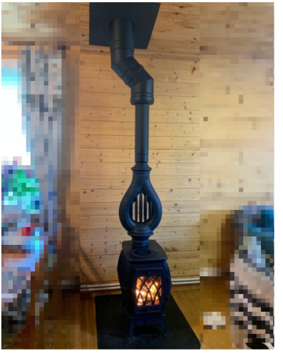 КПД ЧЕРНЫЙ Отвод сэндвич 90* ф200х280