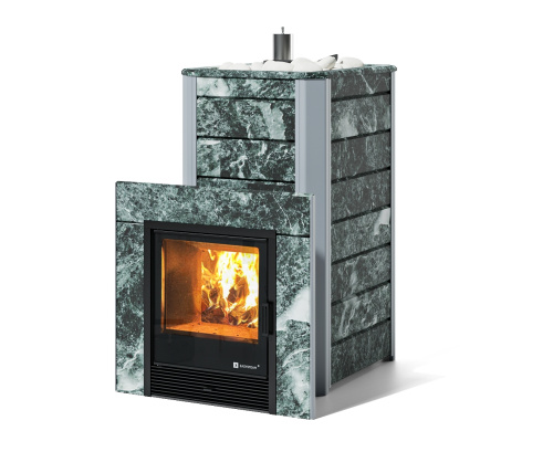 Печь для бани и сауны ИзиСтим Ялта 40 в камне