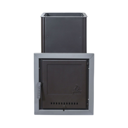 Печь для бани Варвара Паленица с теплообменником глухая дверка