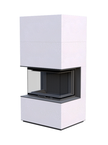 Печь-камин АСТОВ ASTOV АПЛИТ (APLIT) П3С 8457 (Трафарет)