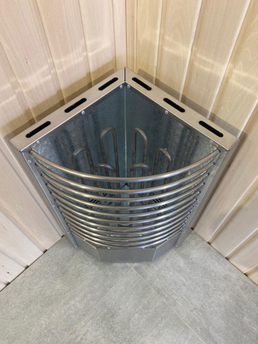 Печь Олимпия 7 кВт (7-11 м3) Угловая РЭК Ресурс электрокаменка ЭКМ