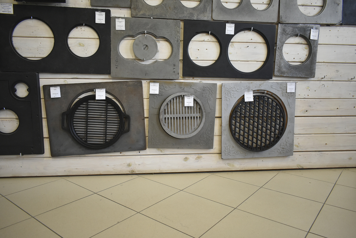 Огромный выбор печного литья и кирпича!