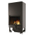 Топка Edilkamin BLOKK 70 V NERO (черная футеровка, принудительная вентиляция)