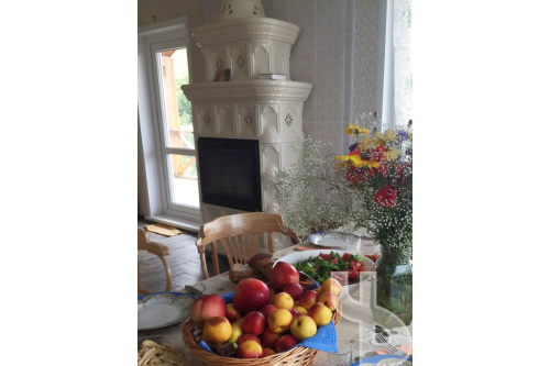 Камин КимрПечь Истра пристенный двухъярусный Голландия