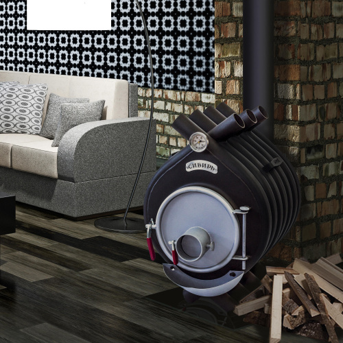 Печь НМК Сибирь БВ-120 длительного горения до 120 м³