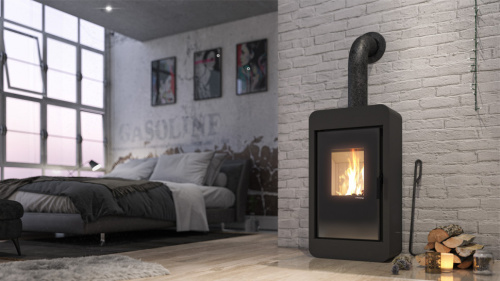 Печь-камин DEFRO HOME PICO, 6,6 кВт