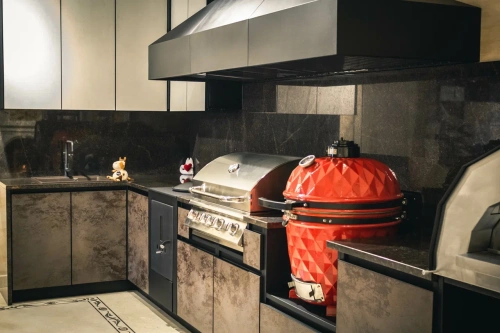 Кухня ASTOV BBQ по индивидуальному проекту