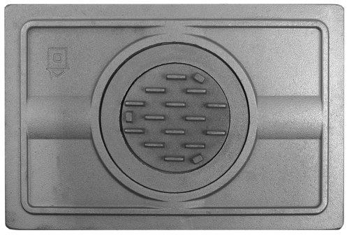 Плита чугунная Рубцовск П1-9А одноконфорочная 510*340
