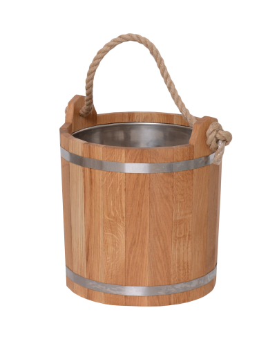 Запарник 20 л нерж вставка дуб