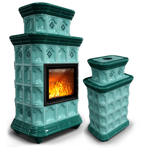 КимрПечь Истра центральный двухъярусный Волна (комплектация: Астов-МЛ700)