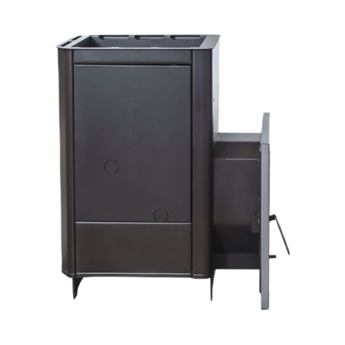 Печь для бани Варвара Паленица с теплообменником глухая дверка