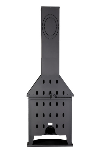 Камин Экокамин Мюнхен пристенный ГИГАНТ черный PKN194