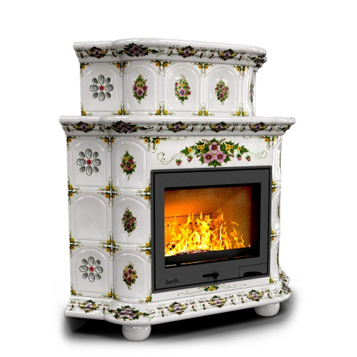 КимрПечь Прованс угловой двухъярусный Лето (топка: Ладья-600)