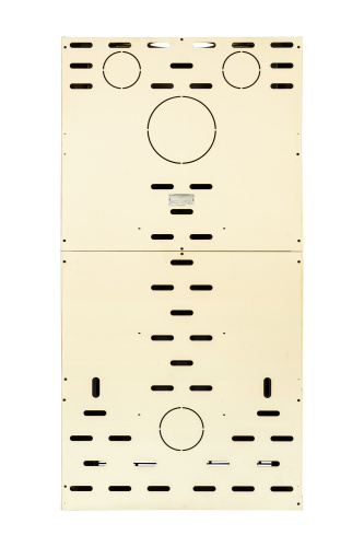 Камин РОДОС 800 СЛОНОВАЯ КОСТЬ шамот белый Экокамин
