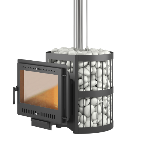 Печь для бани ЭТНА Стандарт 18 (Панорама) М 