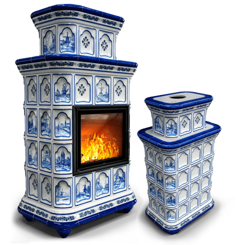 КимрПечь Истра центральный двухъярусный Голландия (комплектация: Астов-МЛ700)