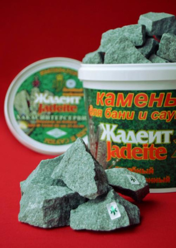 Камень для бань и саун Жадеит колотый ХакасИнтерСервис