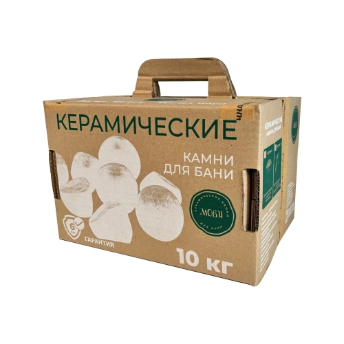 Камни керамические для бани (10кг) ПроМеталл (Мови)