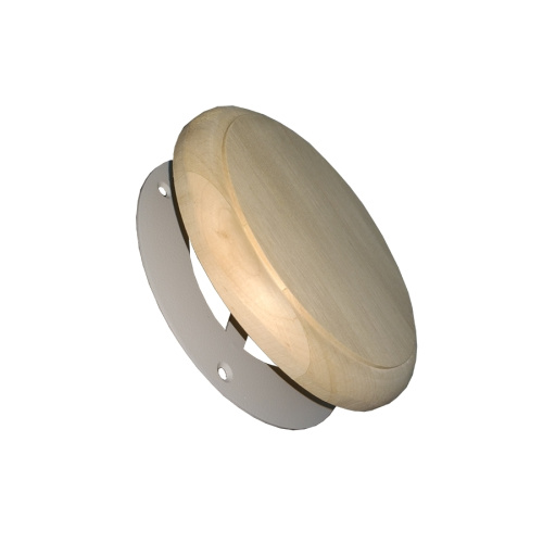 Клапан вентиляционный ф100 Липа Iron Light wood