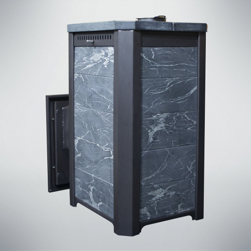 Печь для бани Варвара Сказка облицовка Талькохлорит