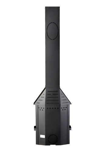 Камин Экокамин Мюнхен пристенно-угловой Мини черный PKN174M