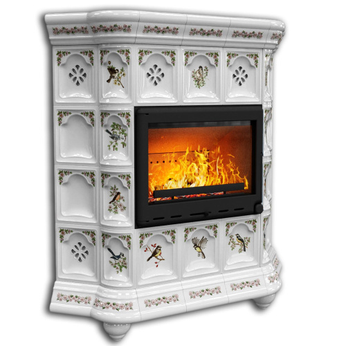 КимрПечь Истра угловой Птицы (комплектация: Астов-МЛ700)