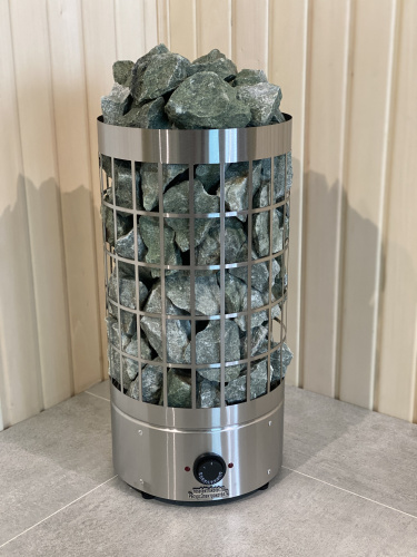 Печь Цилиндр Плюс 6 кВт (6-10 м3) РЭК Ресурс электрокаменка ЭКМ