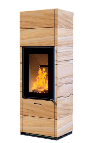 Печь-камин АСТОВ ASTOV КИВИ ПК 5070 7К Песчаник